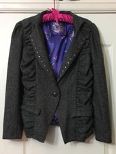 RINGSPUN WOOL FITTED JACKET