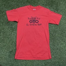 GTO Shirt Medium 90s 00s Y2K  Loves Me Best Pontiac Funny Humor Car Tee
