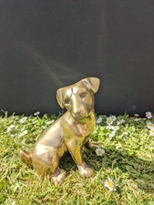 Antique Vintage Brass Sitting