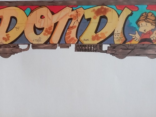 Dondi white seen graffiti - white,