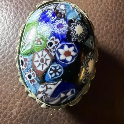 Small millefiori glass and - small,