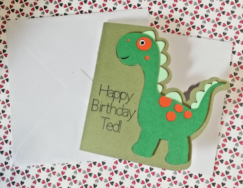 Personalised dinosaur - 3d,