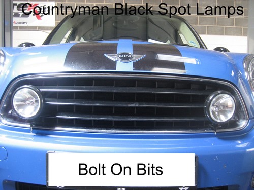 Black spot lamp kit mini - black,