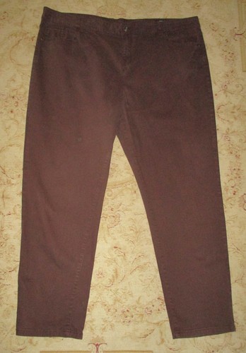 Brown stretch cotton - tu,
