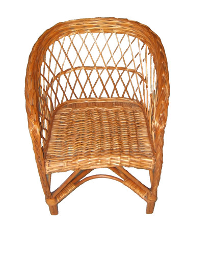 Vintage child woven rattan - woven,
