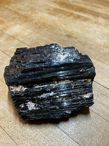 Black tourmaline crystal - tourmaline,