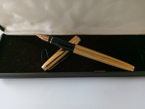 Parker gold plated fountain - parker,
