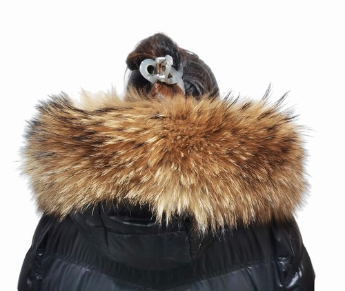 Real pelts collar neck - collar, warmer