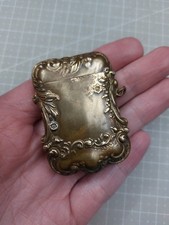 Antique Vesta Match Safe Case