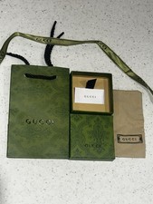 GUCCI Green Gift Box Set Bag