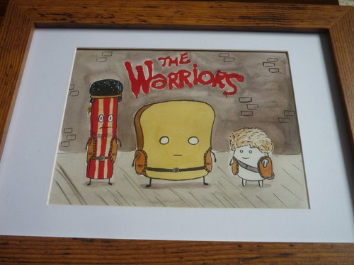 Framed poster film the - a4,