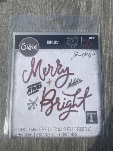 Sizzix tim holtz merry - sizzix,