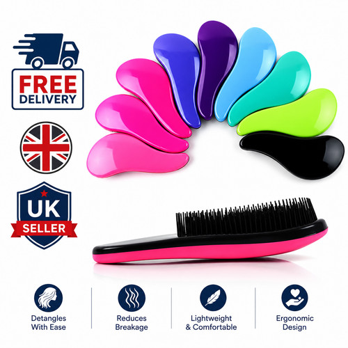 Hair brush detangler tangle - brush,