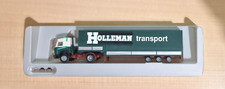 Herpa EXCLUSIVE IVECO TURBOSTAR Holleman Transport gooseneck tarpaulin origin...