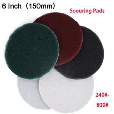 6" 150mm Hook & Loop Scouring