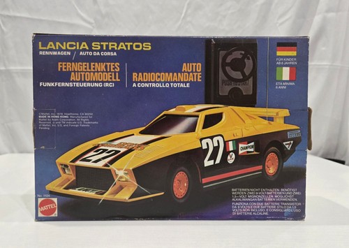 Mattel lancia stratos - 80's,