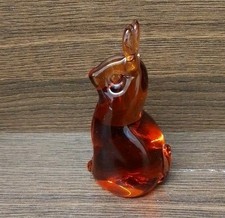 Wedgwood Glass Rabbit Figure 