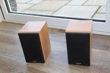Gale 3010S Stereo Speakers x 2 Beech used condition