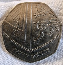 2014 Shield of Royal Arms 50p