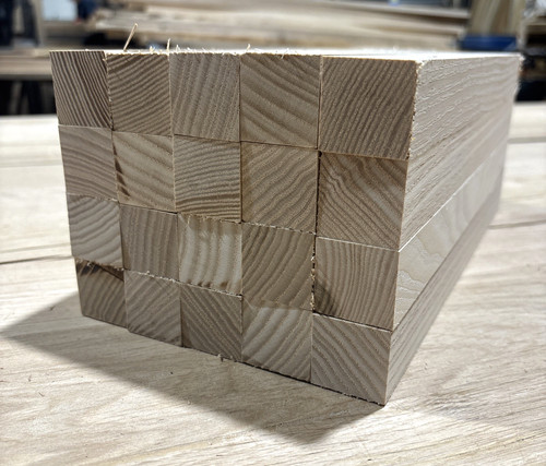 Planed ash hardwood - planed,