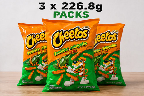 Cheetos cheddar jalapeño - cheddar,