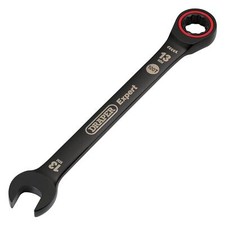 Draper Expert Hi-Torq Metric Ratchet Combi Spanner 13mm Black - 03884