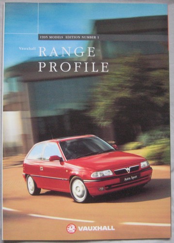1995 vauxhall range brochure - range,