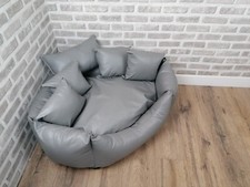 Small / Medium Grey Faux