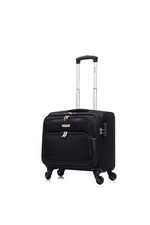 Skylark Executive 4 Wheel Laptop Bag Business Office Travel Cabin Case - Black