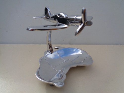 Aluminium coin dish featuring - aluminium,