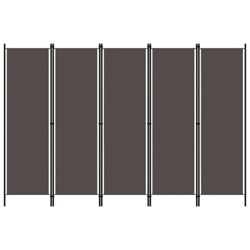Panel room divider - 5-panel,