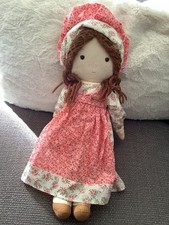 Vintage Knickerbocker Holly Hobbie Friend Heather Rag Doll 15”