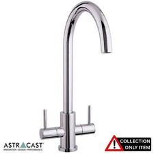 Astracast Shannon Chrome Twin Lever Kitchen Sink Mixer Tap "GRADED"