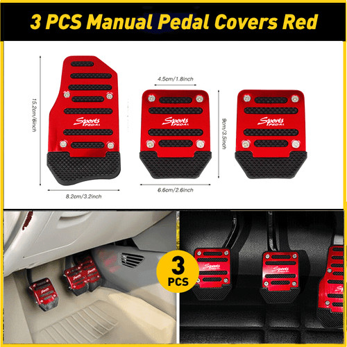 Red aluminum non slip - 3x,