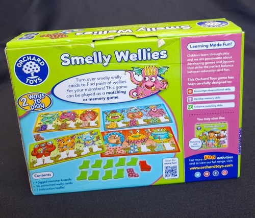 Orchard toys smelly - orchard, wellies
