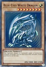 LCKC-EN001-02 Blue-Eyes White Dragon : Ultra Rare UNL Edition Mint YuGiOh Card