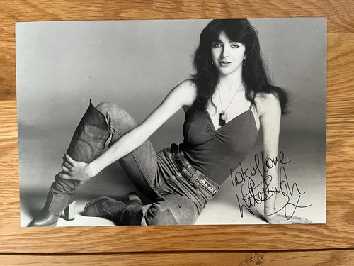 Kate bush signed 10x8 - kate, photo