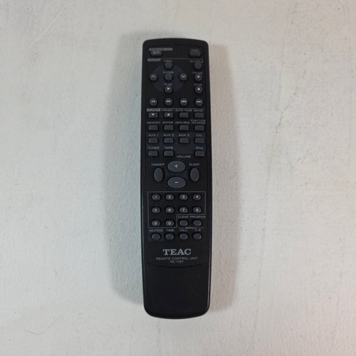 Teac 1137 remote control - teac,