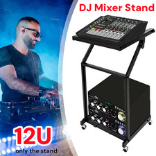 12U Mobile DJ Mixer Rack