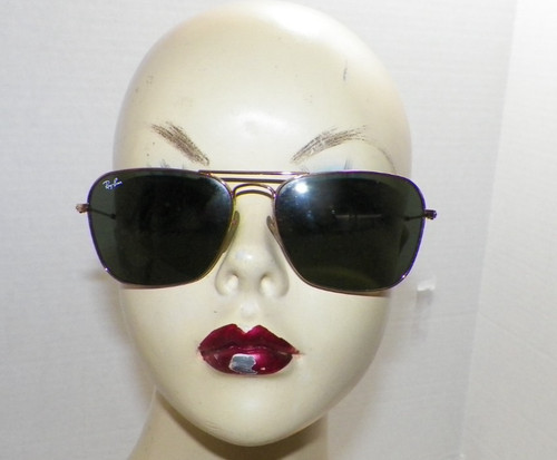 Vintage ray ban caravan gold - ban,