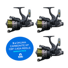 3 x Okuma Carbonite XP