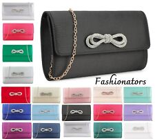 Women Satin Shoulder Clutch