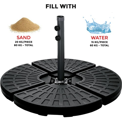 Banana parasol base weight - 4,