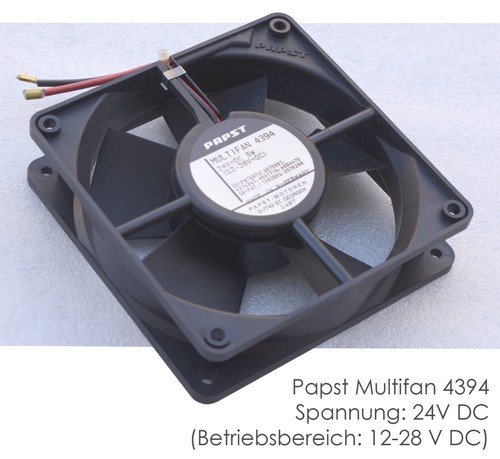 24v volt 120mm 12x12cm fan - volt,