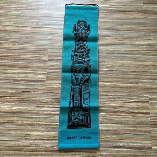 Totem pole fabric wall hanging - pole,
