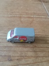 Matchbox 1995 Ford Transit, Coca Cola Promo Limited Edition, Silver, 1:63 Scale