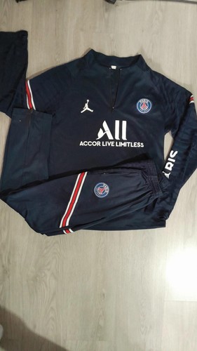 Men psg tracksuit navy blue - psg,