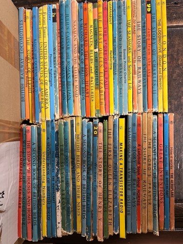 61x vintage ladybird books - ladybird,