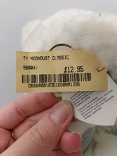 TY Moondust Classic Harrods Bear 2005 24cm Plush Soft Toy Collectible