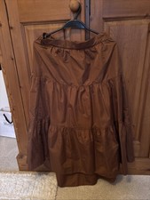 Zara Brand New Brown/tan Maxi Skirt S